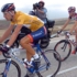 Beno�t Joachim (in the golden leader jersey) and Frank Schleck during the 4th stage of the Vuelta 2004